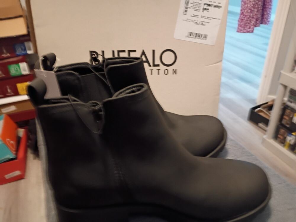 Buffalo Black Boots Woman's 11